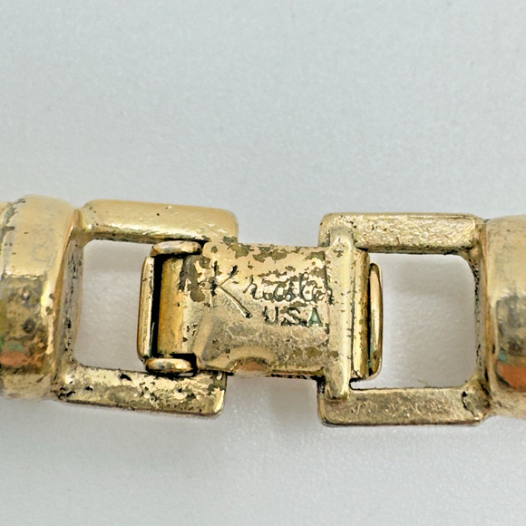 VTG Kreisler Snake Chain Choker Necklace Heavy High Quality Chunky 15.5" READ - Picture 7 of 9